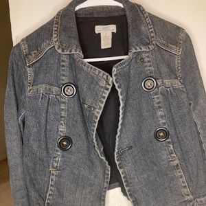 vintage jean jacket 🤍